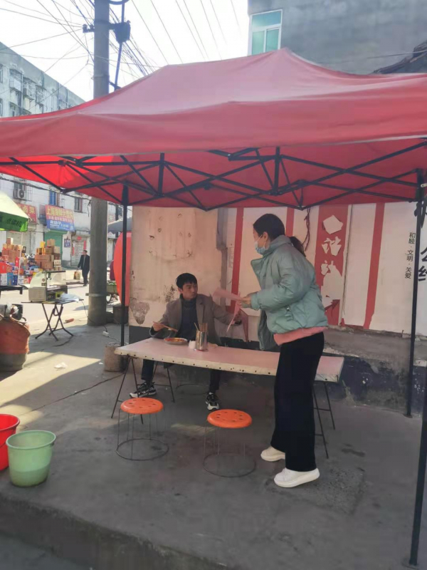 新淮街道开展“拒食野味，从我做起”宣传活动